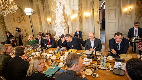Bei der Klausur auf Schloss Meseberg standen die Streitthemen offiziell nicht auf der Tagesordnung.