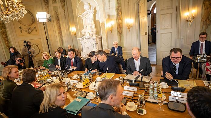 Bei der Klausur auf Schloss Meseberg standen die Streitthemen offiziell nicht auf der Tagesordnung.
