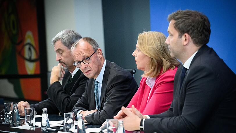 Die Vorsitzenden der Regierungsparteien versprechen konstruktives Miteinander.