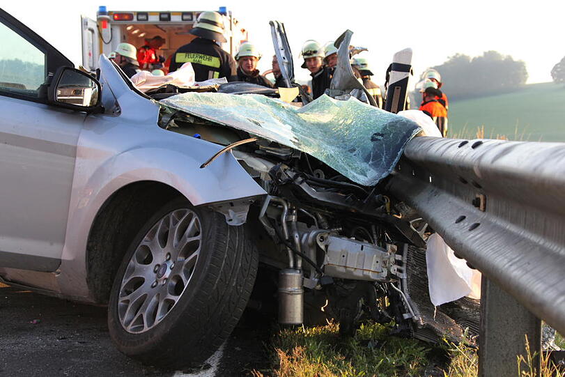 Bilder vom Unfallort.