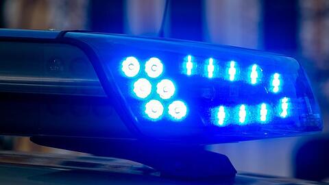 Ein Blaulicht der Polizei leuchtet auf. Foto: Klaus-Dietmar Gabbert/dpa/Symbolbild