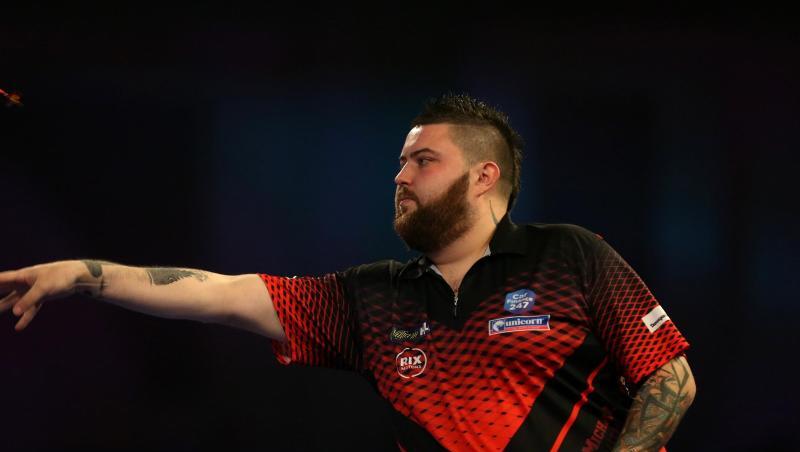 Michael "Bully Boy" Smith steht im Finale der Darts-WM. Michael "Bully Boy" Smith steht im Finale der Darts-WM.