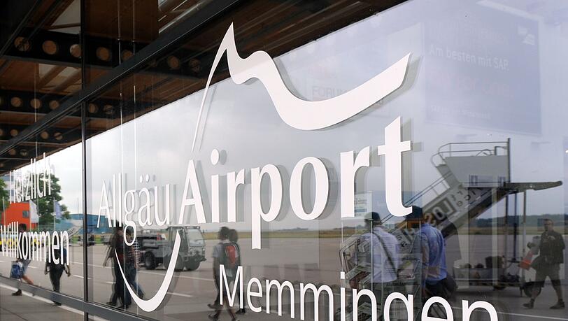 Der Allgäu Airport bei Memmingen legte im ersten Halbjahr 2025 bei den Passagieren besonders stark zu. (Archivbild)