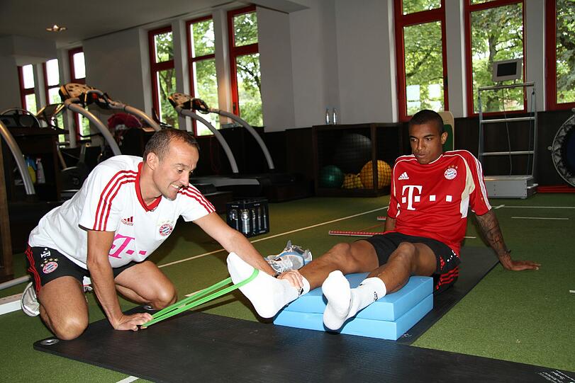 Die Bayern-Spieler im Leistungstest. Die Bilder.