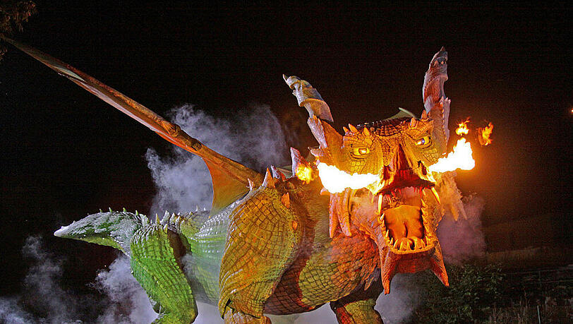 Der 15 Meter lange Monsterdrache aus der Oberpfalz Der 15 Meter lange Monsterdrache aus der Oberpfalz
