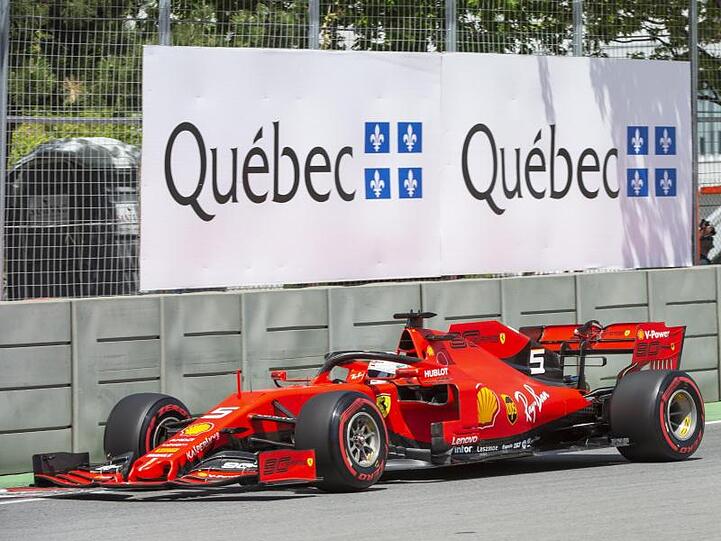 Sebastian Vettel holte sich die erste Pole Position der Saison.
