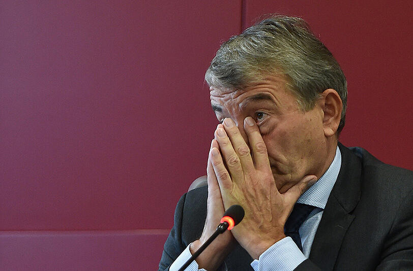 Präsident Ratlos: Niersbach Erklärung zu den 6,7 Millionen Euro hält einer anwaltlichen Prüfung nicht stand.