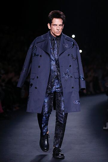 Ben Stiller bei der Valentino-Show in Paris