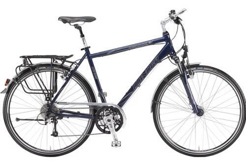 Dieses dunkelblaue Fahrrad der Marke Winora kaufte Wolf am 14. April in München.