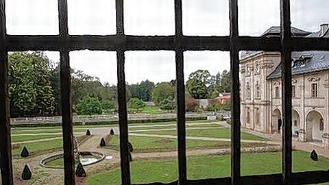 Das Gefängnis war früher ein Zisterzienser-Kloster.