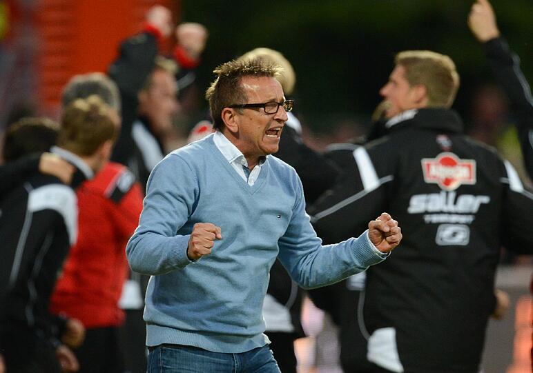 Will mit seiner Arminia in Pokalfinale: Bielefelds Trainer Norbert Meier.