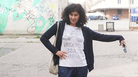 Veranstalterin Zehra Spindler.