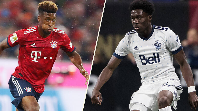 Hoffnungsträger: Kingsley Coman (l.) und Alphonso Davies.