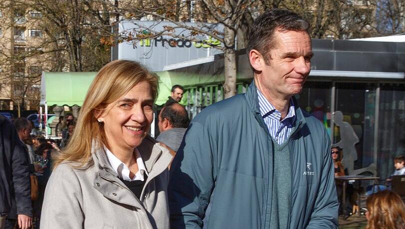 Cristina von Spanien und Iñaki Urdangarin in glücklicheren Tagen.