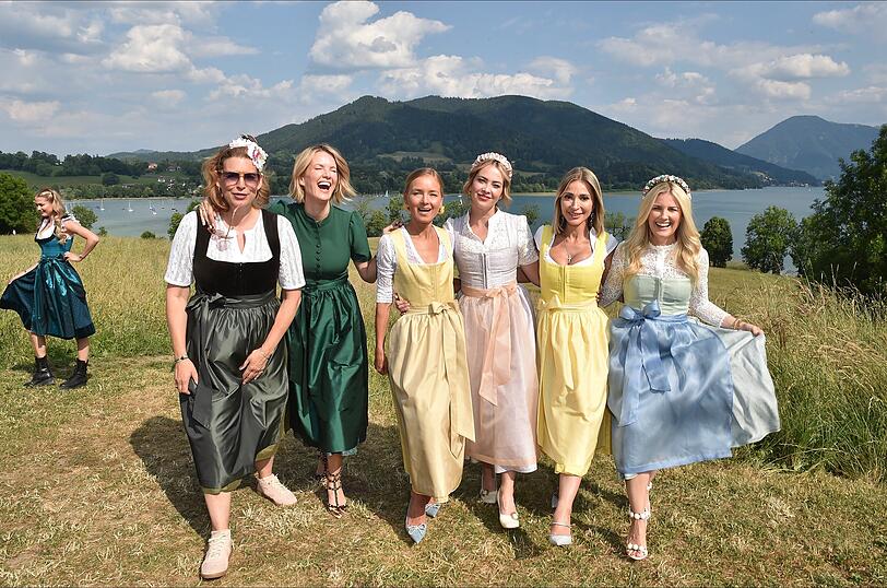 (v.l.) Elena Uhlig, Monica Meier-Ivancan, Anna Borisovna Ovtchinnikova, Laura Osswald, Kinga Mathe und Jennifer Knäble