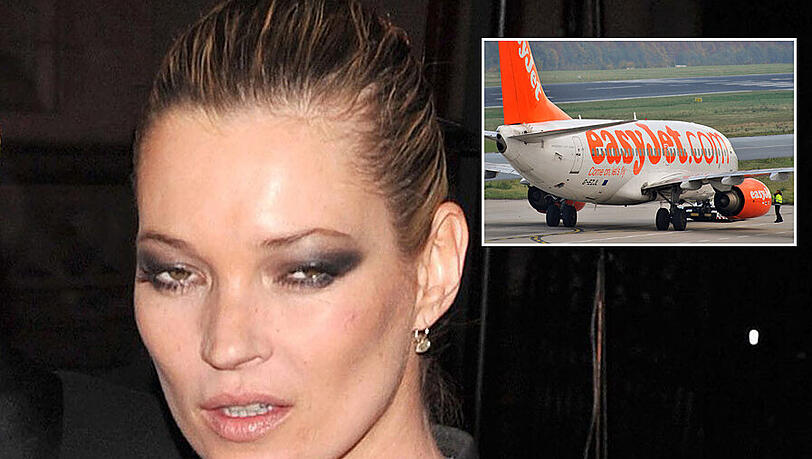 Mit ihrem Ausraster in einem Easyjet-Flieger sorgt Supermodel Kate Moss mal wieder für Negativschlagzeilen Mit ihrem Ausraster in einem Easyjet-Flieger sorgt Supermodel Kate Moss mal wieder für Negativschlagzeilen