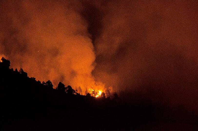 Ein Deutscher wurde verdächtigt, das Feuer verursacht zu haben. Foto: Miguel Angel Perez Calero