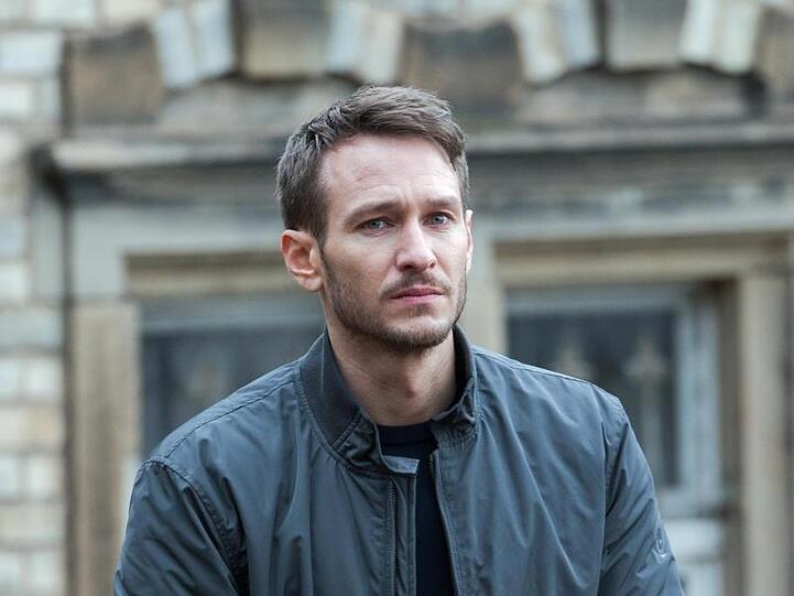 Vladimir Burlakov bei den Dreharbeiten zum "Tatort".
