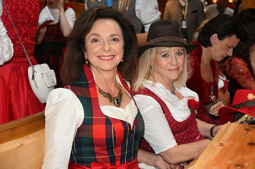 Uschi Dämmrich von Luttitz und Patricia Riekel