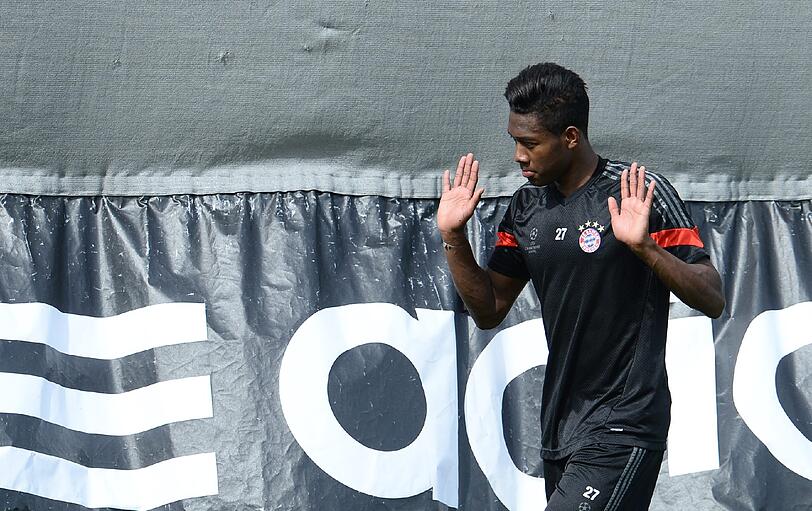 Die Bilder vom Abschlusstraining der Bayern vor dem Barca-Spiel!