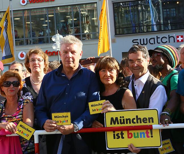 Unter Ihnen auch OB Dieter Reiter!