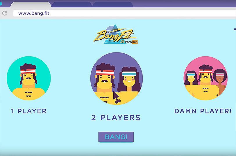 BangFit von Pornhub. So soll das Fitness-Programm funktionieren.
