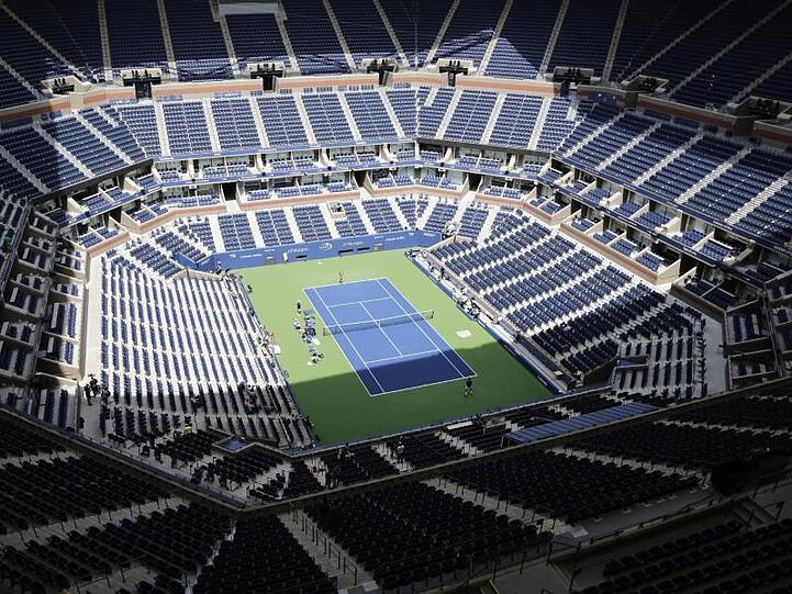Die US Open der Tennis-Profis in New York sollen vom 31. August bis 13. September stattfinden.