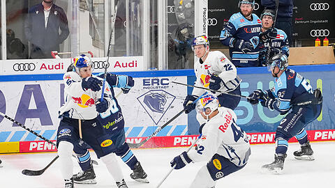 Gegen Ingolstadt gelangen dem EHC im ersten Drittel fünf Tore.