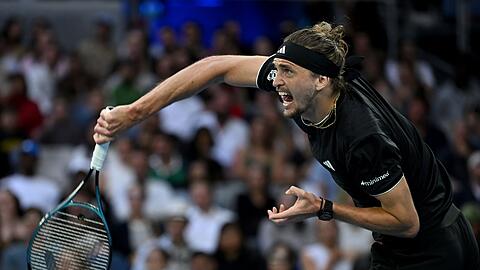 Alexander Zverev steht in Melbourne in Runde drei.