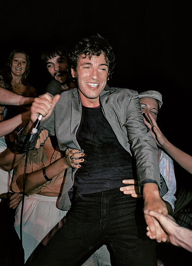 Der junge Bruce Springsteen.