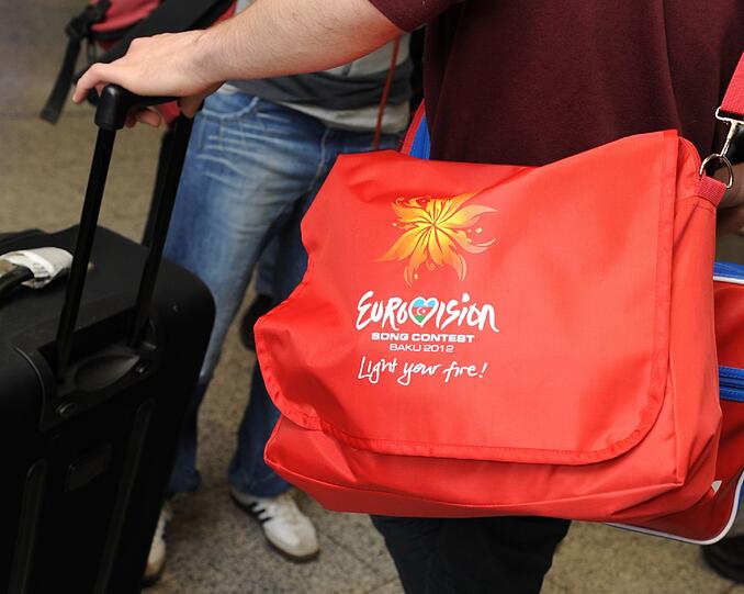 Achter Platz! Roman Lob ist nach seinem Auftritt beim Eurovision Song Contest wieder in Deutschland angekommen.