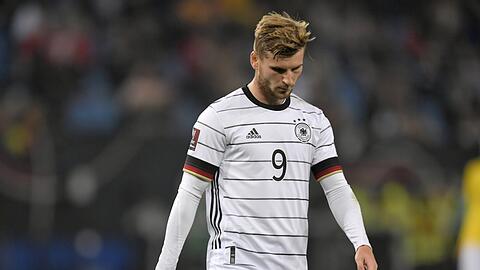 "Er kriegt die Rückendeckung", sagt Bundestrainer Hansi Flick über seinen Sorgenkicker Timo Werner.