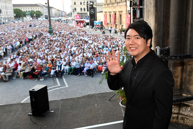 Pianist Lang Lang auf München-Besuch.