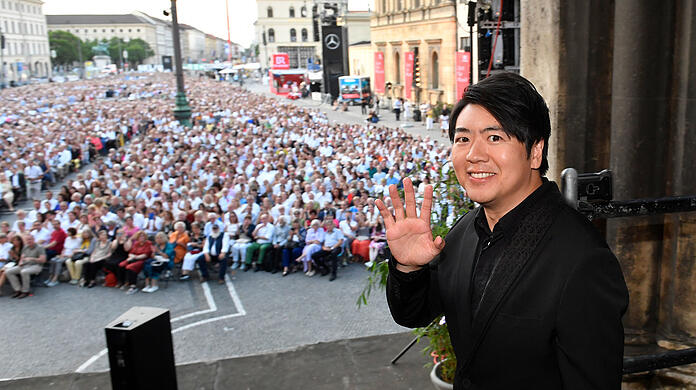 Pianist Lang Lang auf München-Besuch.