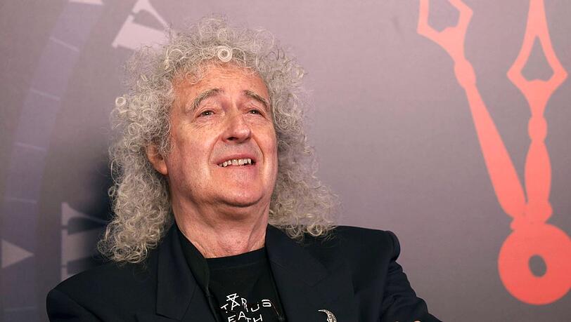 Brian May hat seinen kleinen Schlaganfall scheinbar gut &uuml;berstanden.