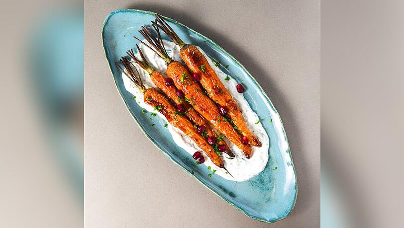 Dieses Karottengericht k&ouml;nnen Feinschmecker in 45 Minuten zaubern.