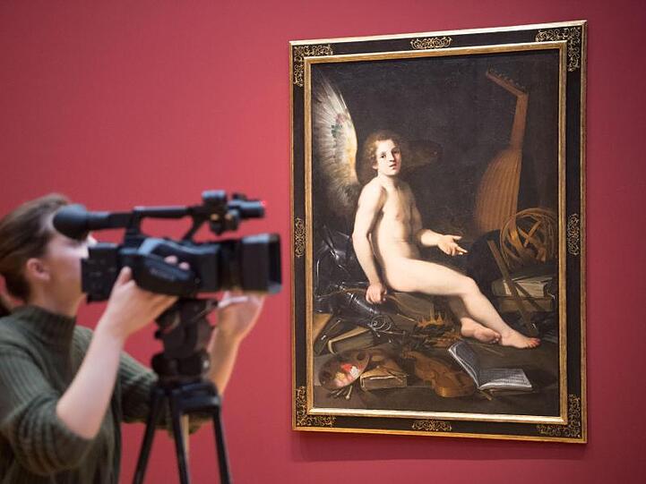 "Der Genius der Künste" von Astolfo Petrazzi.