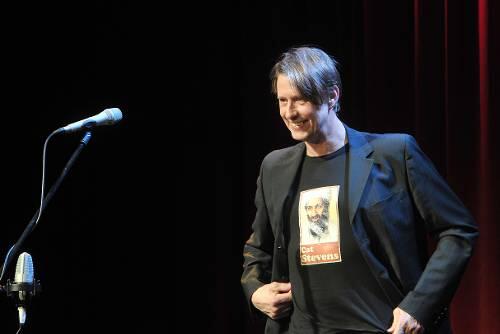Andreas Rebers, hier bei der Verleihung des Deutschen Kabarettpreises in der Nürnberger Tafelhalle.