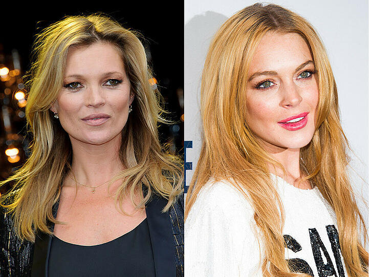 Topmodel Kate Moss ist nicht gut auf Lindsay Lohan zu sprechen