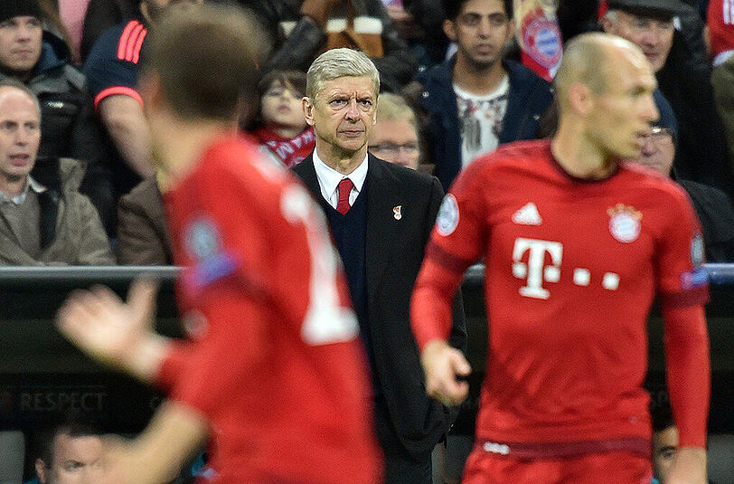 Arsenal-Trainer Arsene Wenger möchte gegen die Bayern den Champions-League-Fluch besiegen.
