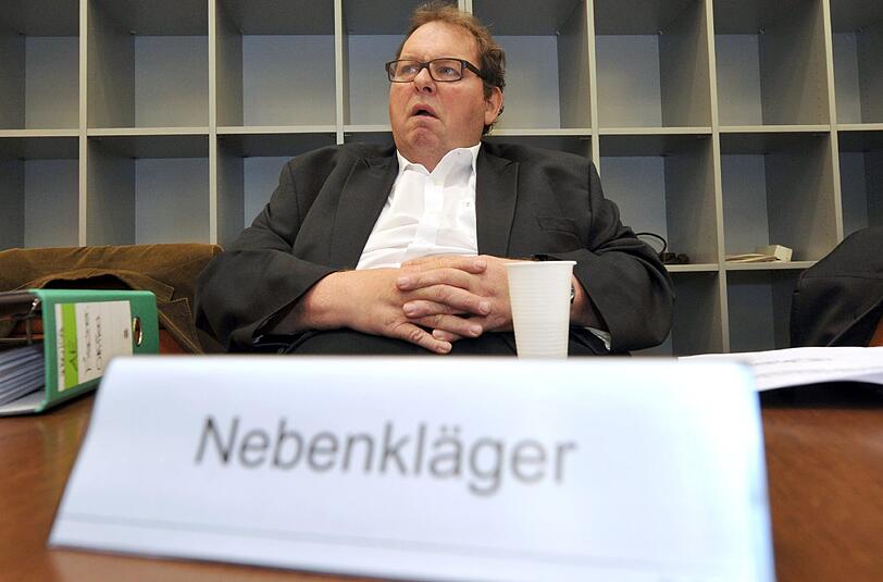 Otti Fischer vor Gericht.