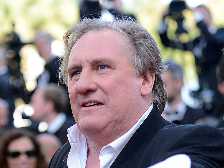Gérard Depardieu auf dem Filmfestival von Cannes 2014