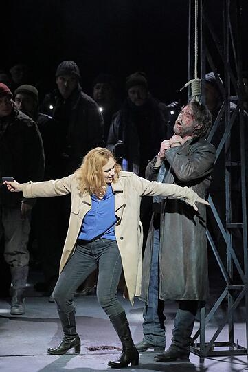 Puccinis "La fanciulla del West" im Nationaltheater.