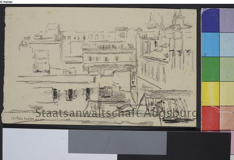 Max Liebermann: "Stadtlandschaft"