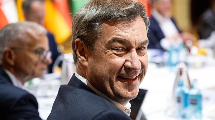Markus Söder beweist einmal mehr, dass er sich selbst nicht zu ernst nimmt.