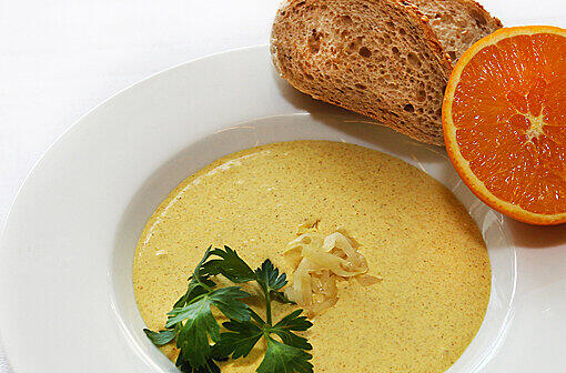 Möhren-Ingwer-Suppe