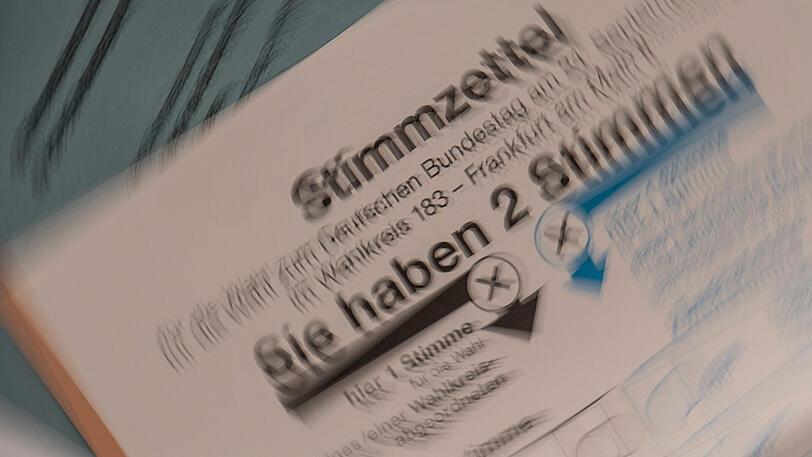 Briefwahlunterlagen für die Wahl zur Bundestagswahl 2017.