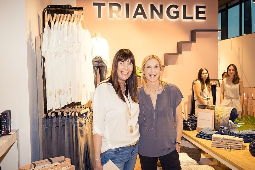 Martina Schulte-Block und Kelly Rutherford