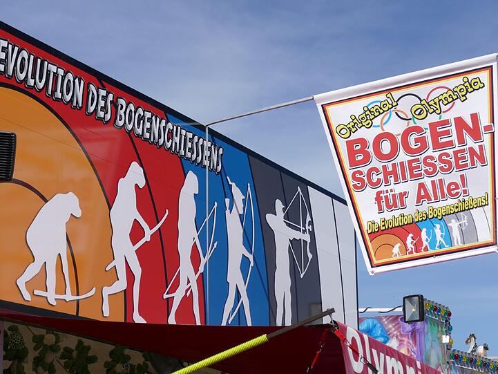 Das Frühlingsfest auf der Theresienwiese.