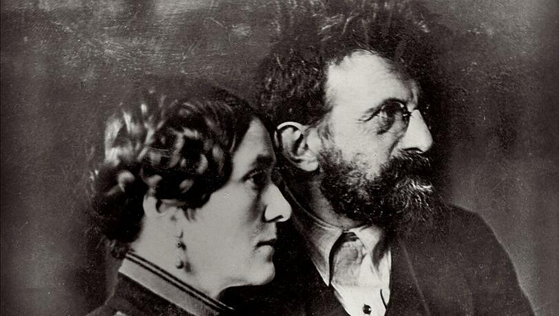 Zenzl und Erich Mühsam am 21.12.1924. Zenzl und Erich Mühsam am 21.12.1924.